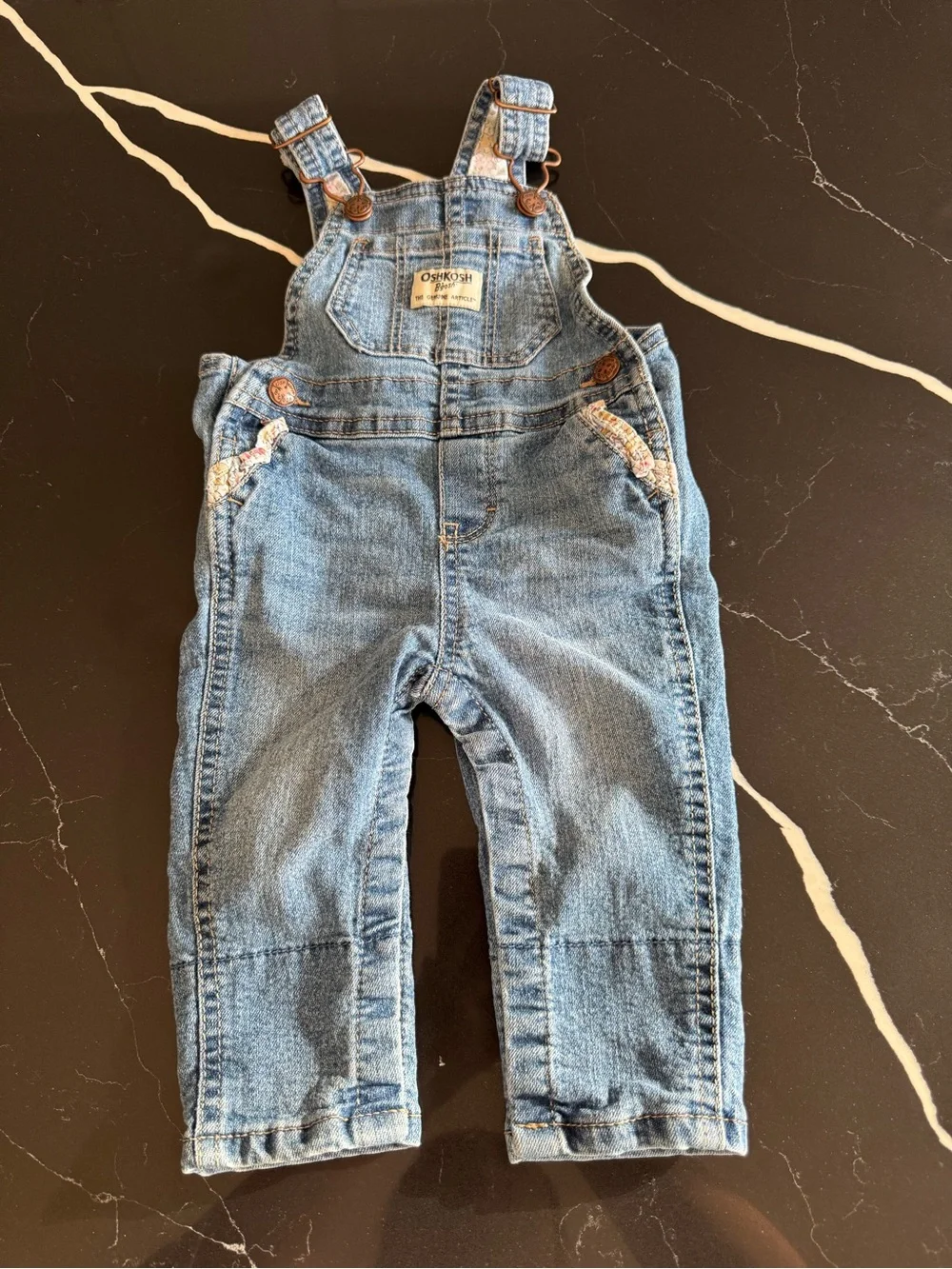 OshKosh B'gosh Medium Blue Denim Kids Overalls